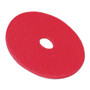 3M Low-Speed Buffer Floor Pads 5100, 20" Diameter, Red, 5/Carton (MMM08395) View Product Image