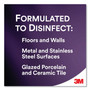 3M TB Quat Disinfectant Ready-to-Use Cleaner, Lemon Scent, 1 qt Bottle (MMM1027PC) View Product Image