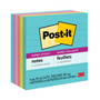 Post-it Notes Super Sticky Pads in Supernova Neon Collection Colors, Note Ruled, 4" x 4", 90 Sheets/Pad, 6 Pads/Pack (MMM6756SSMIA) View Product Image