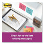Post-it Notes Super Sticky Pads in Supernova Neon Collection Colors, Note Ruled, 4" x 4", 90 Sheets/Pad, 6 Pads/Pack