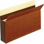 Pendaflex Legal Recycled Expanding File - 8 1/2" x 14" - 3 1/2" Expansion - 24 pt. - Tyvek - Brown
