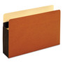 Pendaflex Heavy-Duty File Pockets, 3.5" Expansion, Legal Size, Redrope, 25/Box (PFXC1526EHD) View Product Image