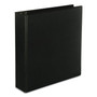 Universal Slant D-Ring View Binder, 3 Rings, 2" Capacity, 11 x 8.5, Black