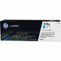 HP 312A (CF381A) Original Laser Toner Cartridge - Single Pack - Cyan - 1 Each