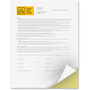 Xerox Revolution Premium Digital Carbonless Paper - Letter - 8 1/2" x 11" - Sustainable Forestry Initiative (SFI) - Capsule Control Coating - White, Canary