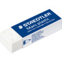 Staedtler Mars Eraser, For Pencil/Ink Marks, Rectangular Block, Large, White, 20/Box (STD52650) View Product Image