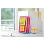 Post-it Super Sticky Lined Notes - Energy Boost Color Collection - 540 - 4" Flag/Note Width x 4" Flag/Note Length - Square - 90 Sheets per Pad