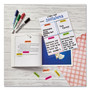 Avery MARKS A LOT Pen-Style Dry Erase Markers, Medium Bullet Tip, Assorted Colors, 4/Set (24459) View Product Image