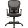 Lorell Task Chair,Mesh Mid Back, 27-3/4"x27"x43-1/8", Black (LLR83307) View Product Image
