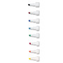 Avery MARKS A LOT Desk-Style Dry Erase Marker, Broad Chisel Tip, Assorted Colors, 8/Set (24411)