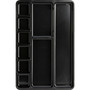 Lorell Drawer Tray Organizer - 9 Compartment(s) - 1.25" Height x 14" Width x 9.38" Depth - Black
