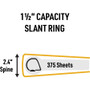 Avery UltraDuty Ring Binder - Letter - 8 1/2" x 11" Sheet Size - 375 Sheet Capacity - 3 1/2" Spine Width - 3 x 1.50" Ring(s)