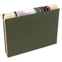 Smead Box Bottom Hanging File Folders, 2" Capacity, Letter Size, Standard Green, 25/Box (SMD65090)
