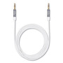 Targus iStore 3.5 mm AUX Audio Cable, 4.9 ft, White (TRGACC100009CAI) View Product Image