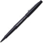 Paper Mate Flair Medium Point Porous Markers - 1.4 mm Medium Bullet Pen Point - Black Ink - Water Based - Black Barrel - Felt Tip
