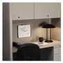 Quartet ARC Frame Cubicle Board, Magnetic Dry Erase, 14" x 11", White Surface, Satin Aluminum Frame