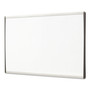 Quartet ARC Frame Cubicle Magnetic Dry Erase Board, 14 x 11, White Surface, Silver Aluminum Frame (QRTARC1411) View Product Image