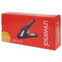 Universal Heavy-Duty Stapler, 200-Sheet Capacity, Black/Graphite/Red