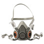 3M Half Facepiece Respirator 6000 Series, Reusable, Medium MMM6200