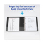Avery Heavy-Duty View Binder with DuraHinge and One Touch EZD Rings, 3 Rings, 1" Capacity, 11 x 8.5, Purple