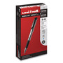 uniball 207 Impact Gel Pen, Stick, Bold 1 mm, Blue Ink, Silver/Black/Blue Barrel
