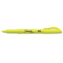 Sharpie Pocket Style Highlighter Value Pack, Yellow Ink, Chisel Tip, Yellow Barrel, 36/Pack