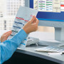 Smead Viewables Hanging Folder Tabs and Labels, Label Pack Refill, 1/3-Cut, Assorted Colors, 3.5" Wide, 160/Pack