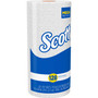 Scott Kitchen Roll Towels, 1-Ply, 11 x 8.75, White, 128/Roll, 20 Rolls/Carton