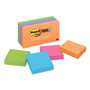 Post-it Notes Super Sticky Pads in Energy Boost Collection Colors, 2" x 2", 90 Sheets/Pad, 8 Pads/Pack