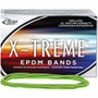 Alliance Rubber X-treme Rubber Bands - 7" Length x 0.1" Width - Latex-free, Durable, UV Resistant, Ozone Resistant, Heavy Duty, Reusable - Ethylene Propylene Diene Monomer (EPDM) - Lime Green