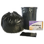 AbilityOne 8105013862329, SKILCRAFT Recycled Content Trash Can Liners, 45 gal, 1.5 mil, 40" x 48", Black/Brown, 100/Carton