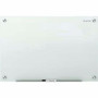 Quartet Infinity Glass Magnetic Dry-Erase Board - 72" (6 ft) Width x 48" (4 ft) Height - White Tempered Glass Surface - White Frame - Horizontal/Vertical - Magnetic