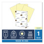 Hammermill Colors Print Paper, 20 lb Bond Weight, 8.5 x 11, Canary, 500/Ream