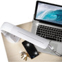 OttLite Wellness Series Sanitizing Purify LED Desk Lamp with Wireless Charging, 26" High, White