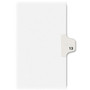 Avery Preprinted Legal Exhibit Side Tab Index Dividers, Avery Style, 10-Tab, 13, 11 x 8.5, White, 25/Pack