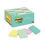 Post-it Notes Original Pads in Beachside Cafe Collection Colors, Value Pack, 1.38" x 1.88", 100 Sheets/Pad, 24 Pads/Pack