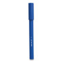 TRU RED Quick Dry Gel Pen, Stick, Fine 0.5 mm, Blue Ink, Blue Barrel, 5/Pack (TUD24377034) View Product Image
