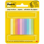 Post-it Page Markers - 1/2"W - Bright Colors - 500 x Assorted - 1/2" Flag/Note Width x 2" Flag/Note Length - Rectangle