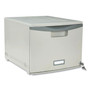 Storex Stackable Storage Drawer, 14.8" x 18.3" x 12.8", Gray