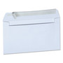 Universal Peel Seal Strip Business Envelope, #6 3/4, Square Flap, Self-Adhesive Closure, 3.63 x 6.5, White, 100/Box