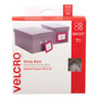 VELCRO Brand Sticky-Back Fasteners, Removable Adhesive, 0.75" dia, White, 200/Box