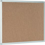 Bi-silque Bulletin Board, Cork, 24"Wx36"Lx1/2"H, Multi (BVCCA03409214) View Product Image