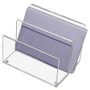 Kantek Mini Sorter - 4" Height x 4.12" Width x 6.25" Depth - Desktop - Clear - Acrylic