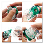 Tombow MONO Refillable Correction Tape, Clear Applicator, 0.17" x 472"