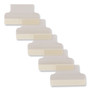 Avery Insertable Index Tabs with Printable Inserts, 1/5-Cut, Clear, 1" Wide, 25/Pack