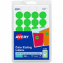 Avery Removable Color-Coding Labels - 3/4" Diameter - Removable Adhesive - Round - Laser - Matte
