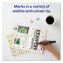 Avery MARKS A LOT Regular Desk-Style Permanent Marker, Broad Chisel Tip, Black, Dozen (7888) View Product Image