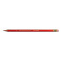 Prismacolor Col-Erase Pencil with Eraser, 0.7 mm, 2B, Assorted Lead and Barrel Colors, Dozen