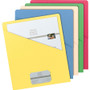 Smead Organized Up Slash Jackets, Letter Size, Assorted Colors, 25/Pack