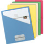 Smead Organized Up Slash Jackets, Letter Size, Assorted Colors, 25/Pack